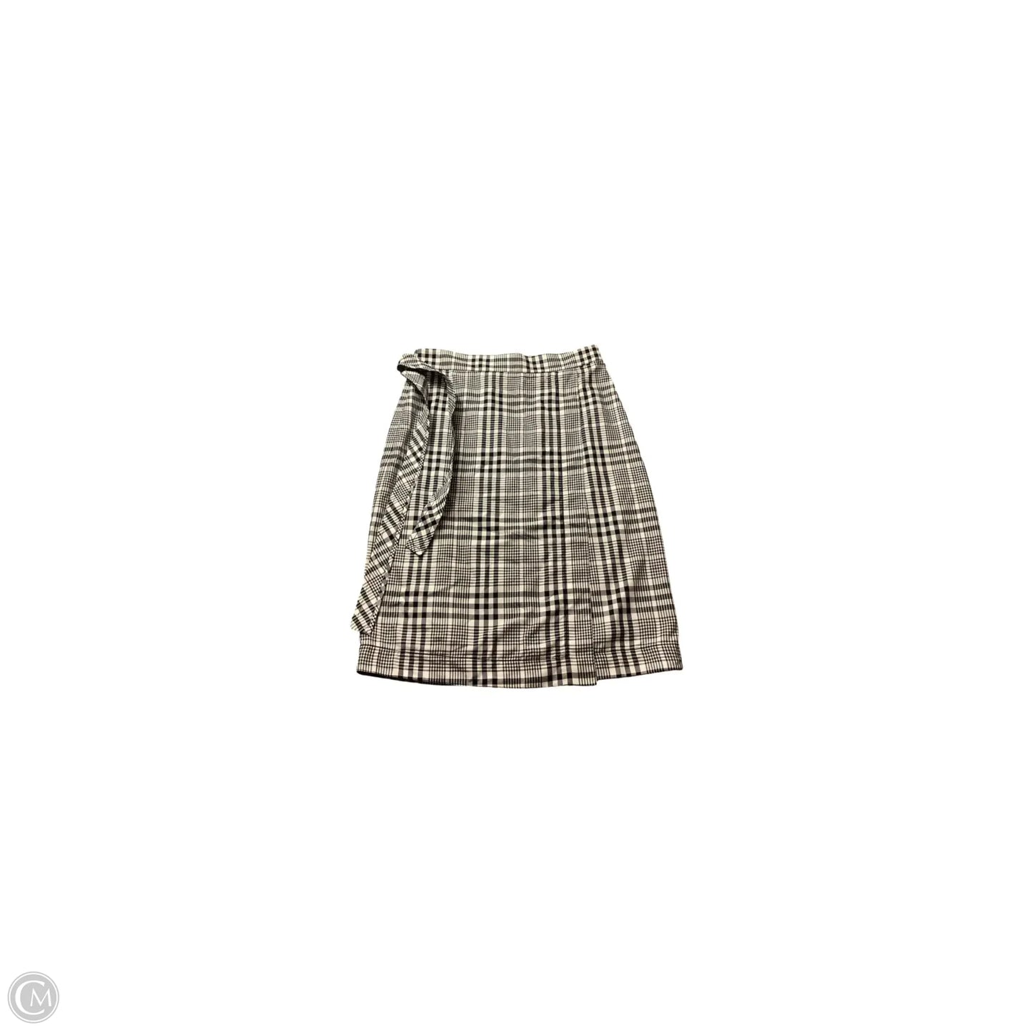 Skirt Maxi By Ann Taylor In Black & White, Size: 14