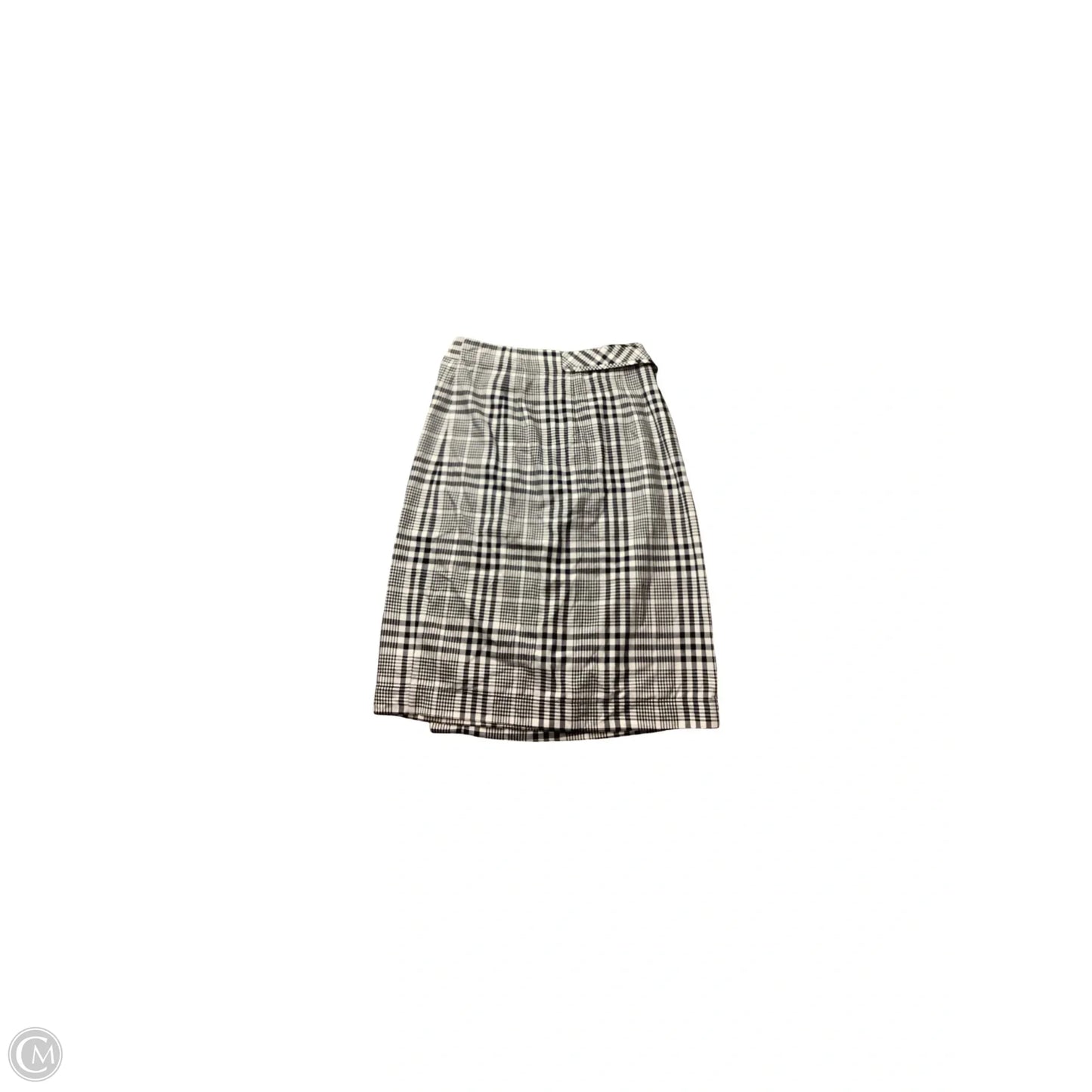 Skirt Maxi By Ann Taylor In Black & White, Size: 14