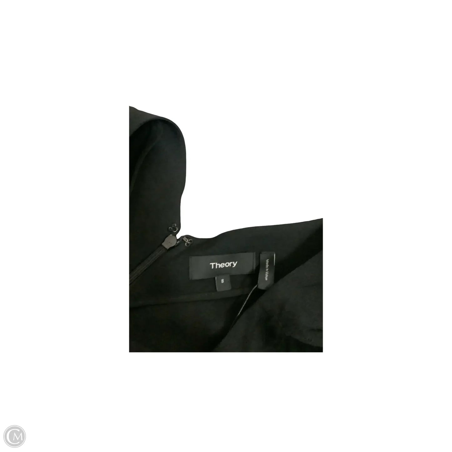Dress Casual Midi By Theory In Black, Size: 8