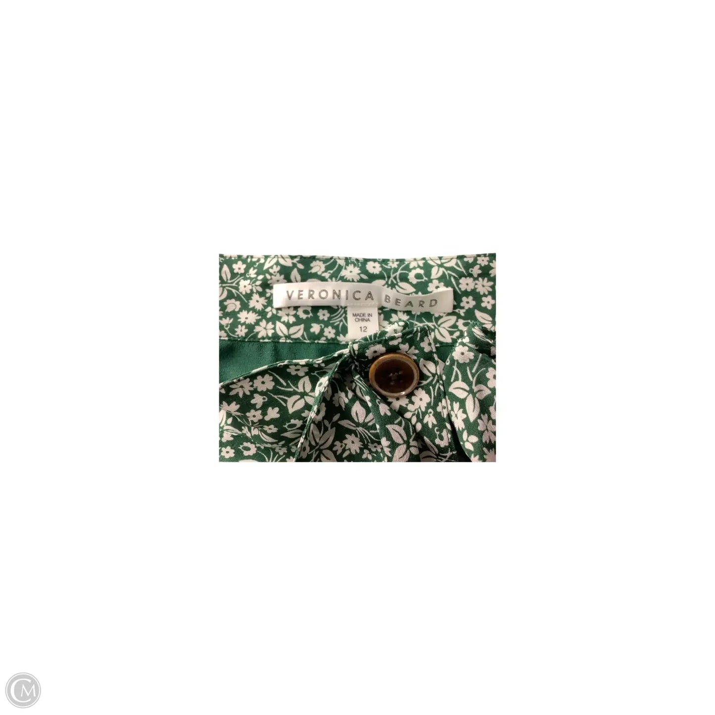 Skirt Mini & Short By Veronica Beard In Green, Size: 12