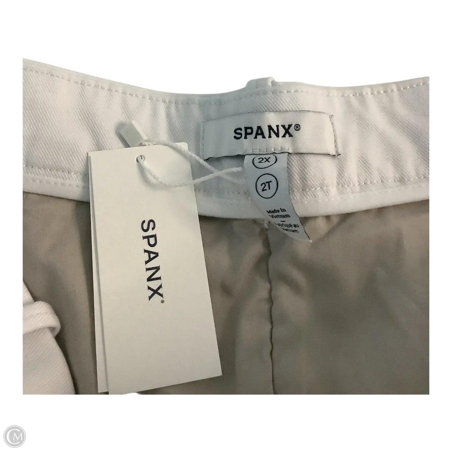 Shorts By Spanx In White, Size: 2x