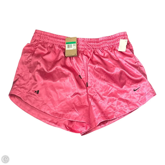Athletic Shorts By Nike Apparel In Pink, Size: Xl