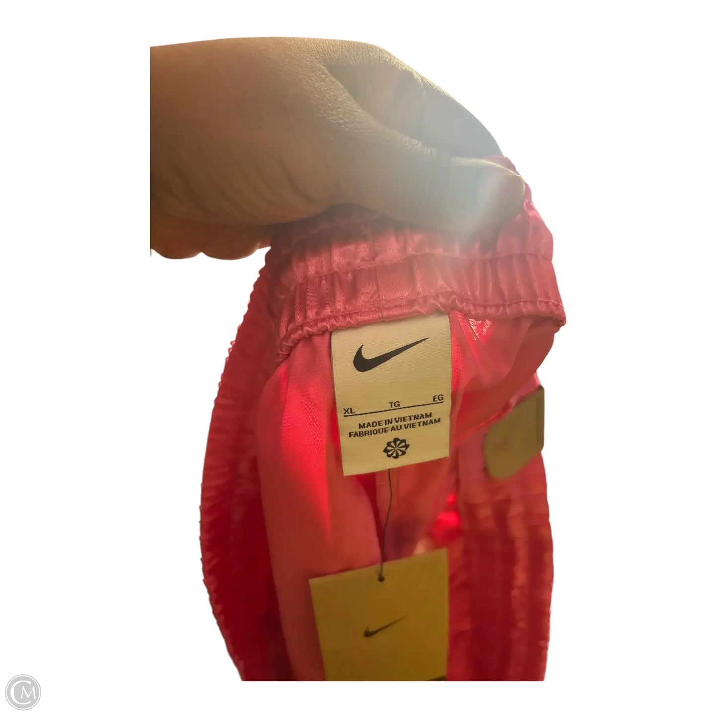 Athletic Shorts By Nike Apparel In Pink, Size: Xl