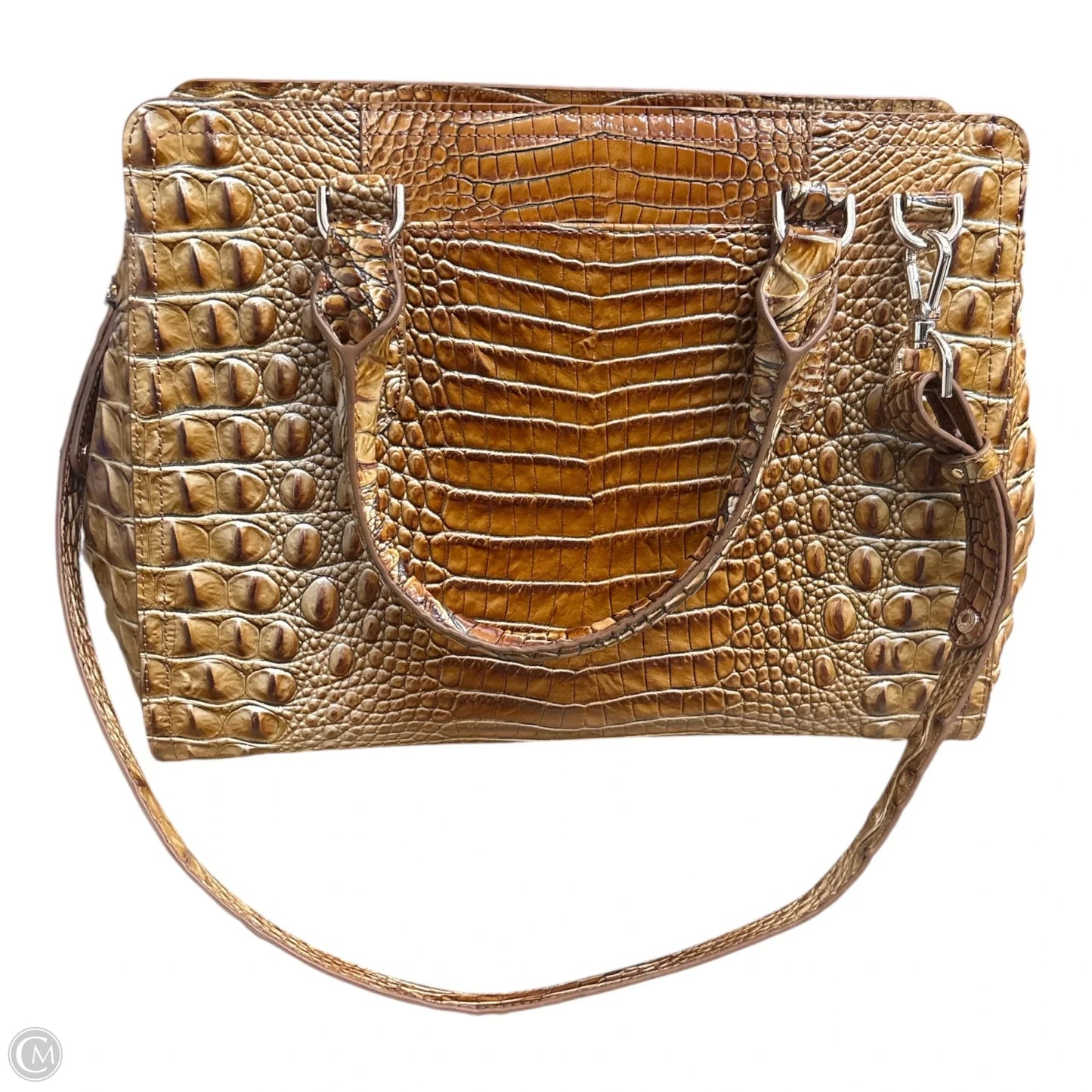Handbag Designer By Brahmin, Size: Large