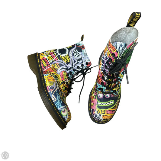Boots Combat By Dr Martens In Multi-colored, Size: 6