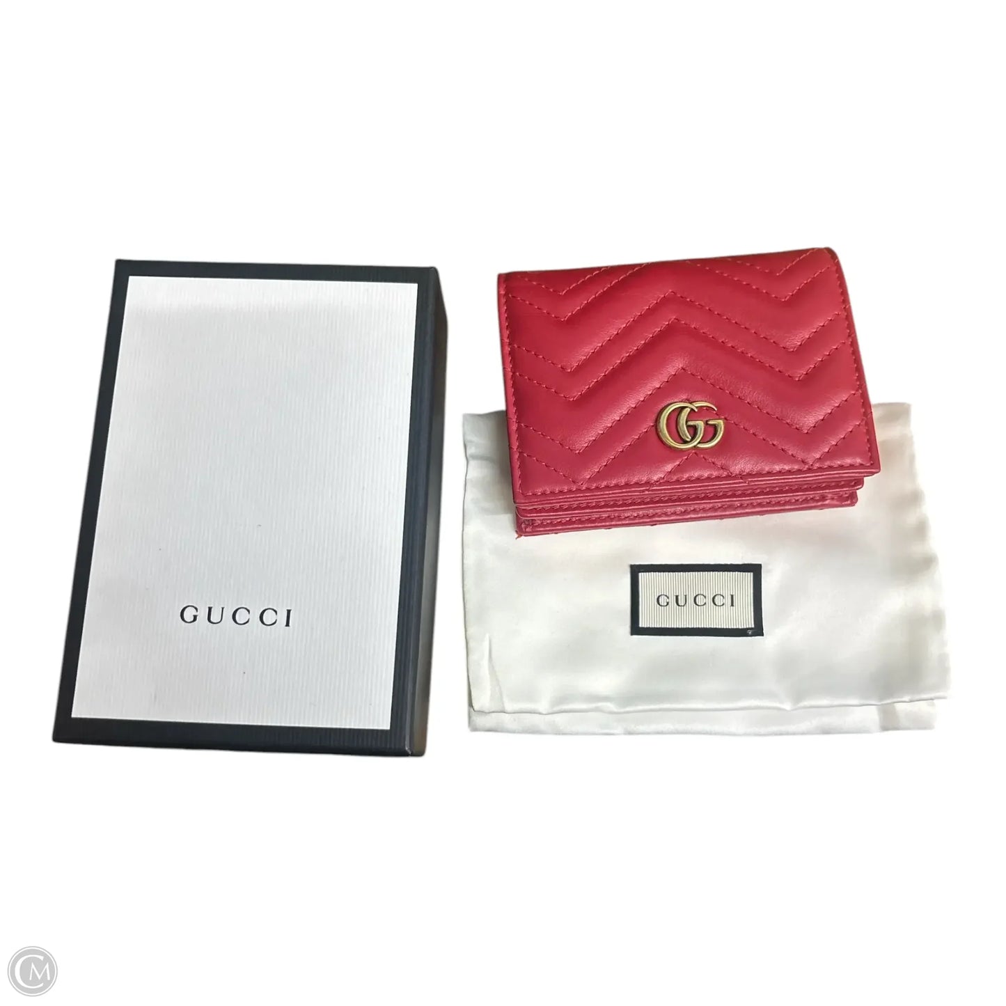 Wallet Luxury Designer By Gucci, Size: Medium