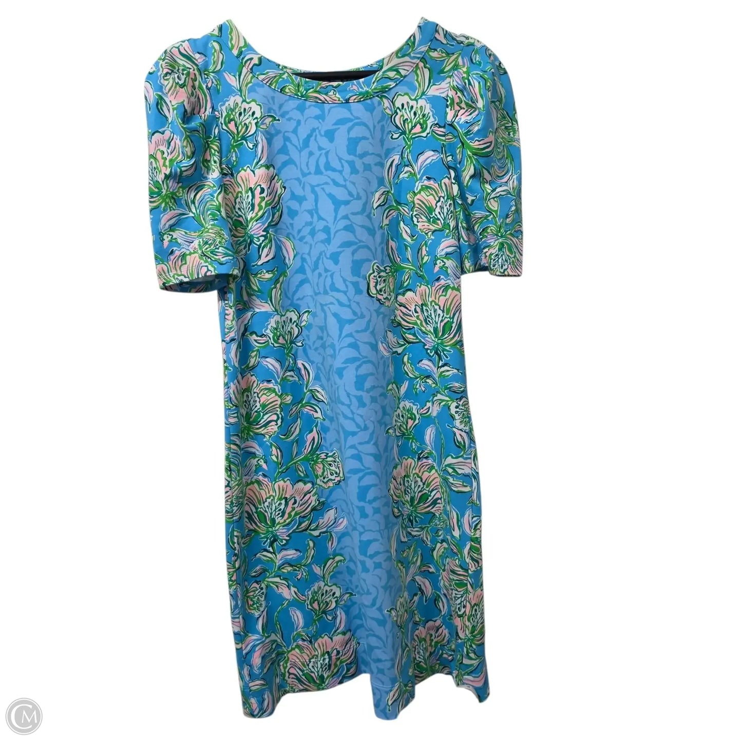 Dress Designer By Lilly Pulitzer In Blue & Green, Size: S