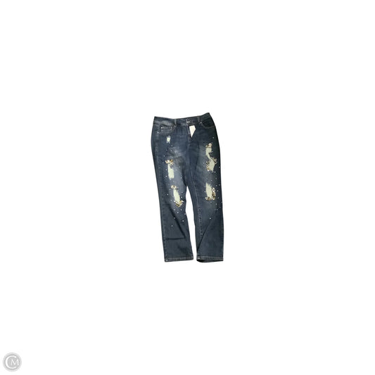 Jeans Boyfriend By Inc In Blue, Size: 10