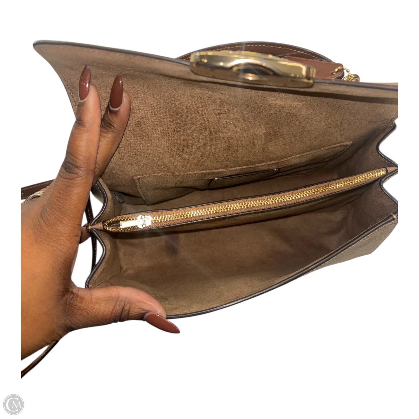 Handbag Designer By Coach, Size: Medium