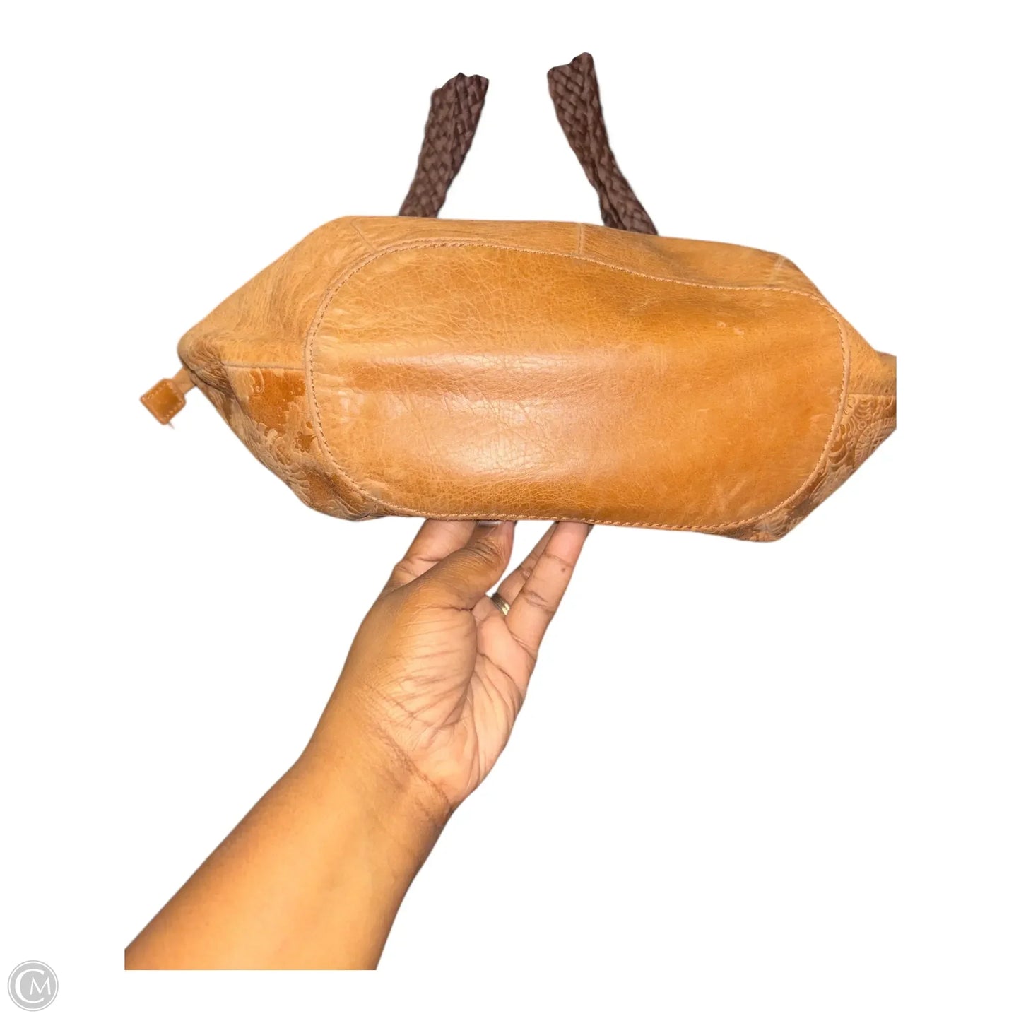 Handbag Leather By The Sak, Size: Small