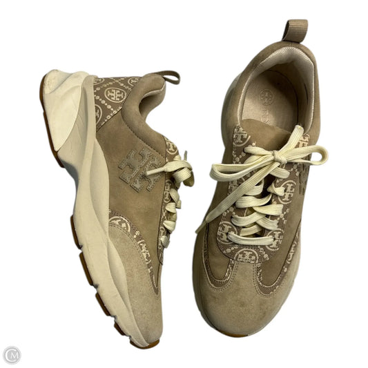 Shoes Designer By Tory Burch In Tan, Size: 10.5