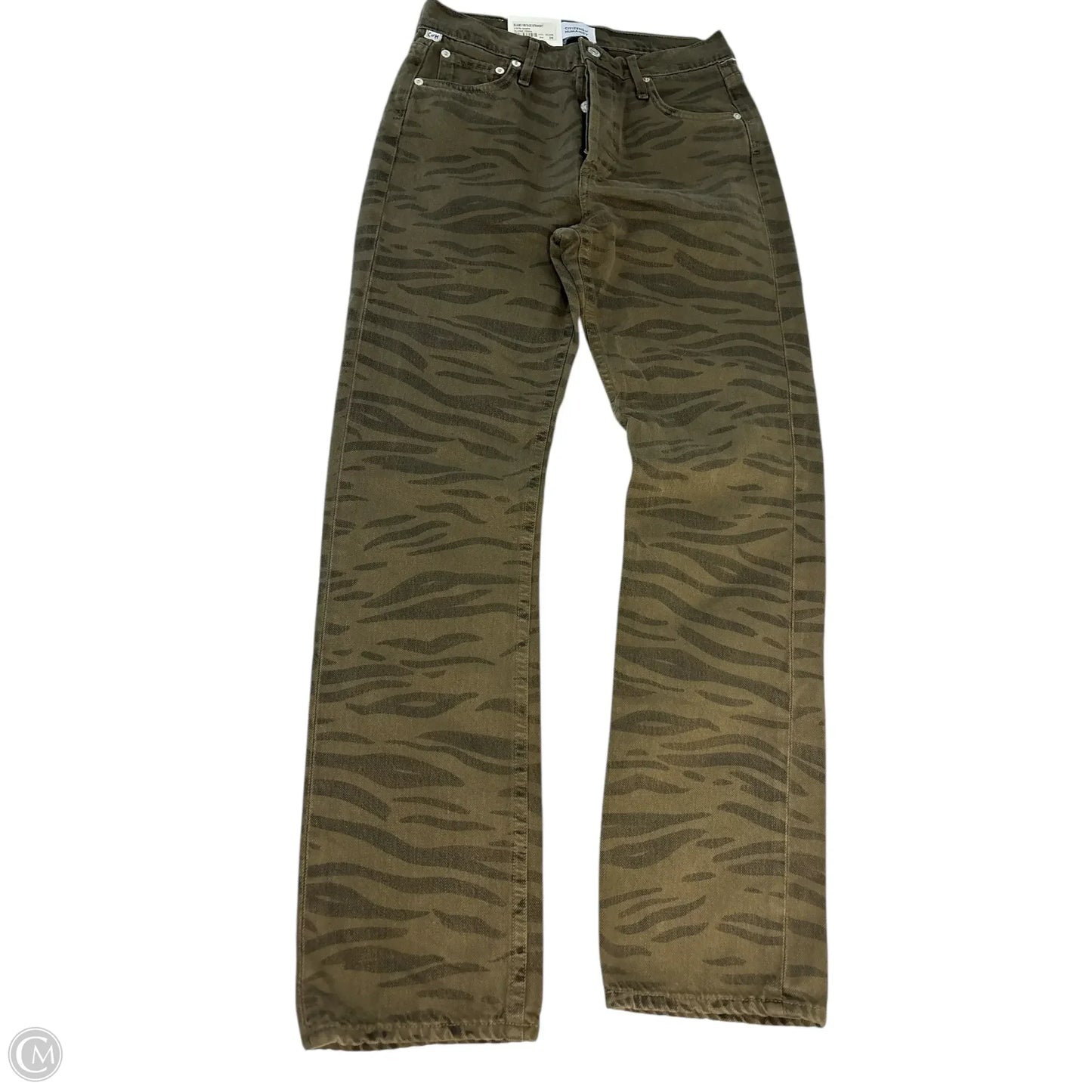 Jeans Straight By Citizens Of Humanity In Green, Size: 2