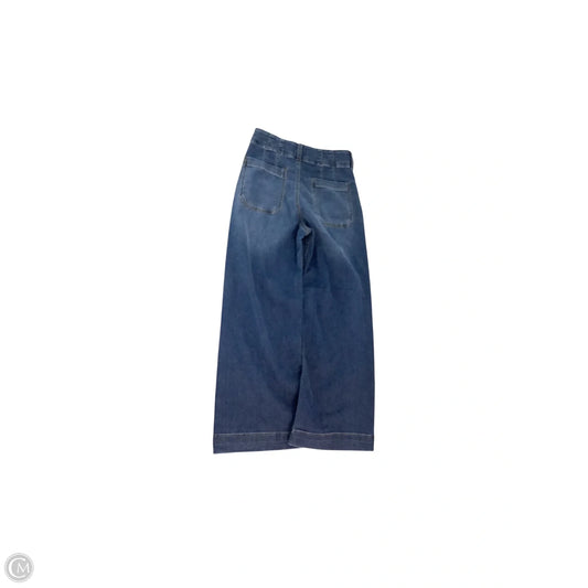 Jeans Wide Leg By Maeve In Blue Denim, Size: 6