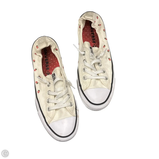 Shoes Sneakers By Converse In Red & White, Size: 9.5
