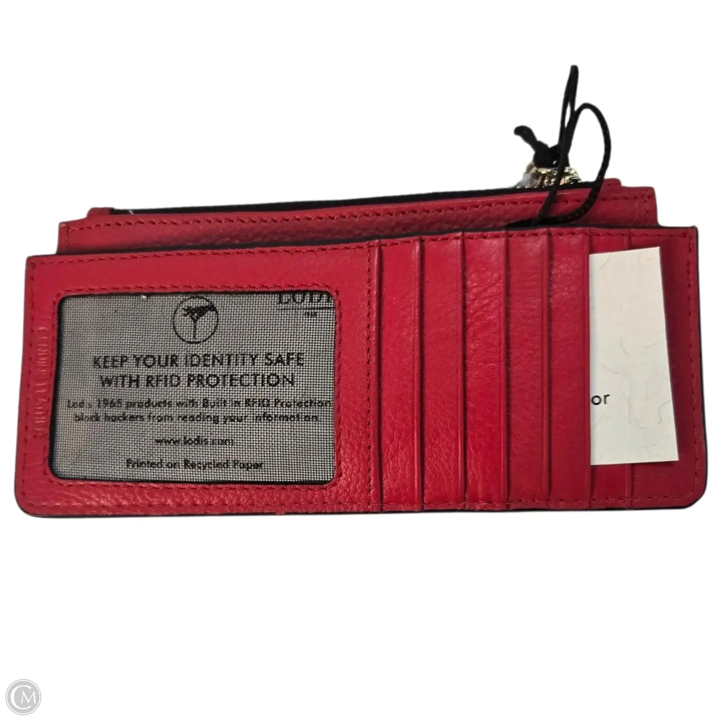 Wallet Leather By Lodis, Size: Medium