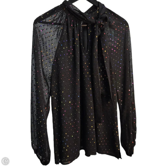 Top Long Sleeve By Trina Turk In Multi-colored, Size: L