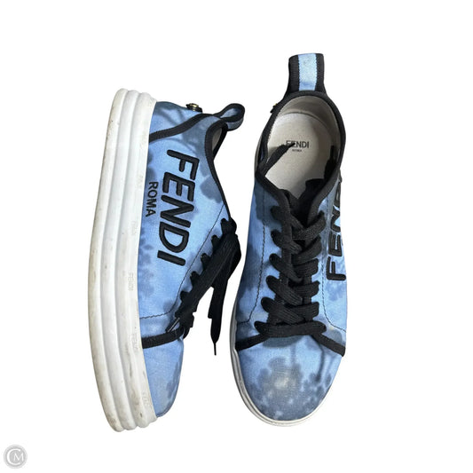 Shoes Luxury Designer By Fendi In Tie Dye Print