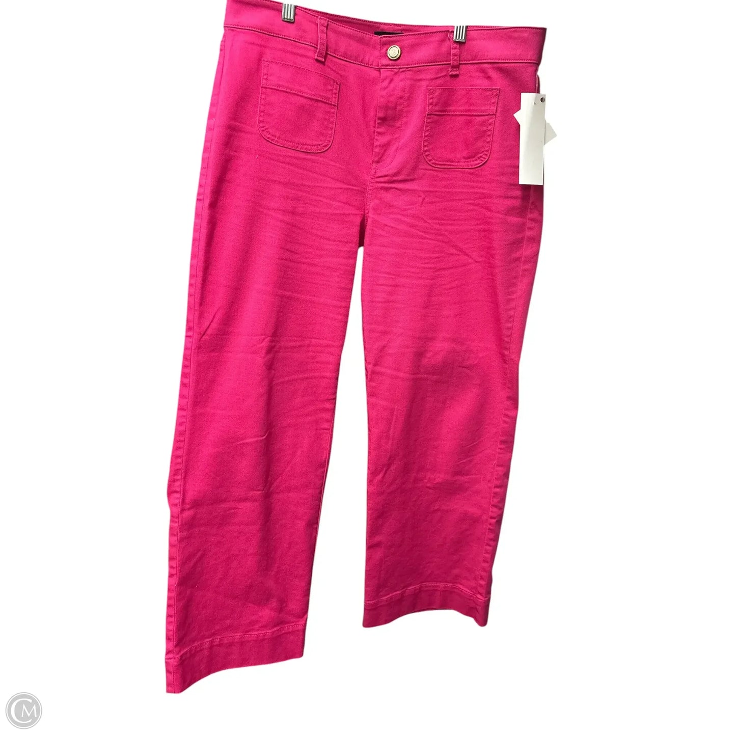 Jeans Wide Leg By Talbots In Pink, Size: 14p