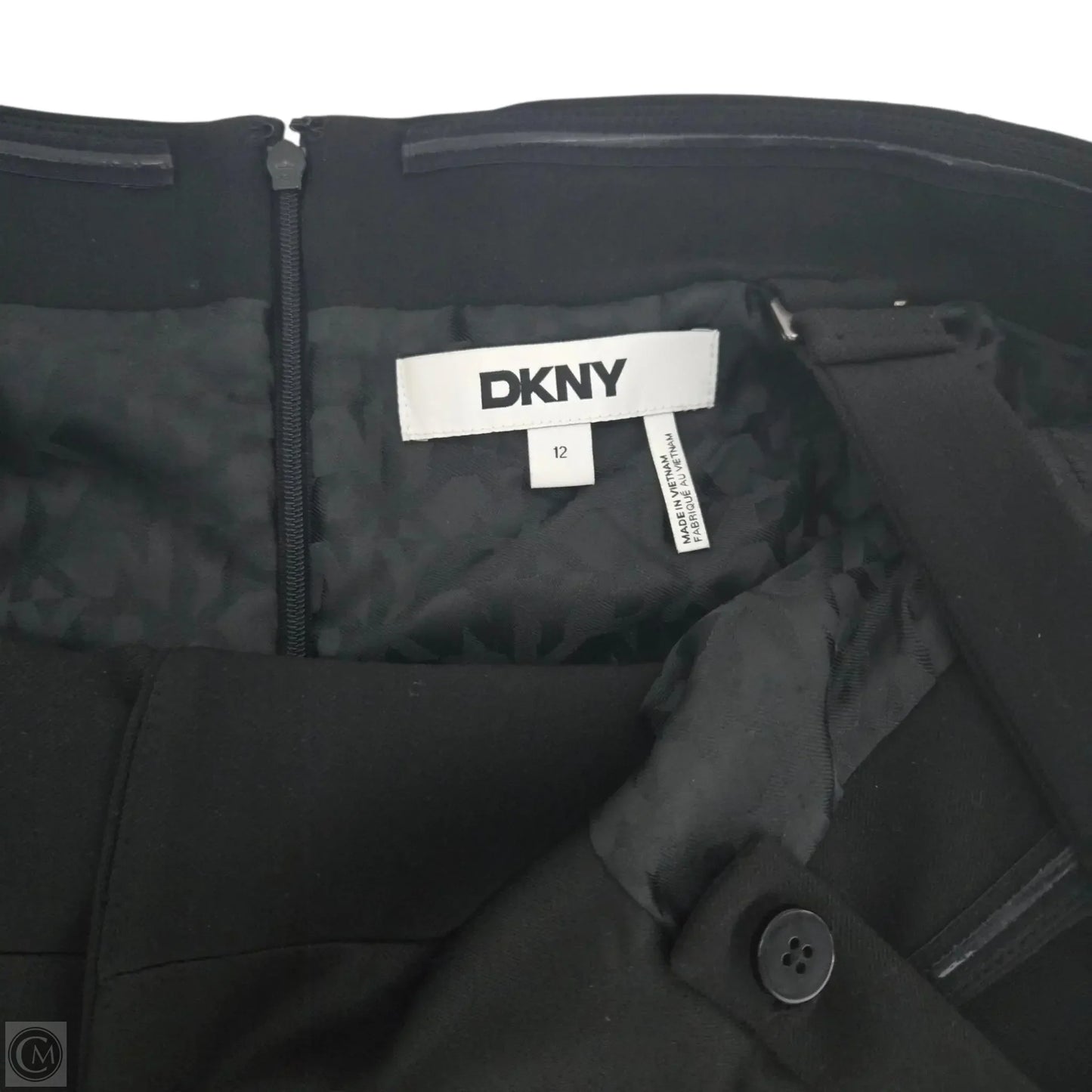 Top Sleeveless By Dkny In Black, Size: 12