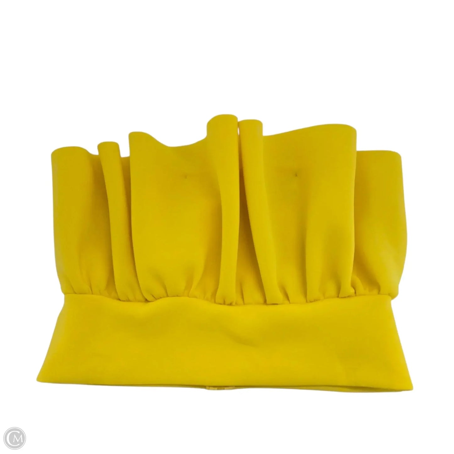 Top Sleeveless By New York And Co In Yellow, Size: Xl