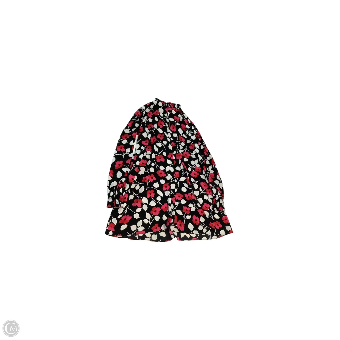 Dress Designer By Kate Spade In Black & Red, Size: Xs