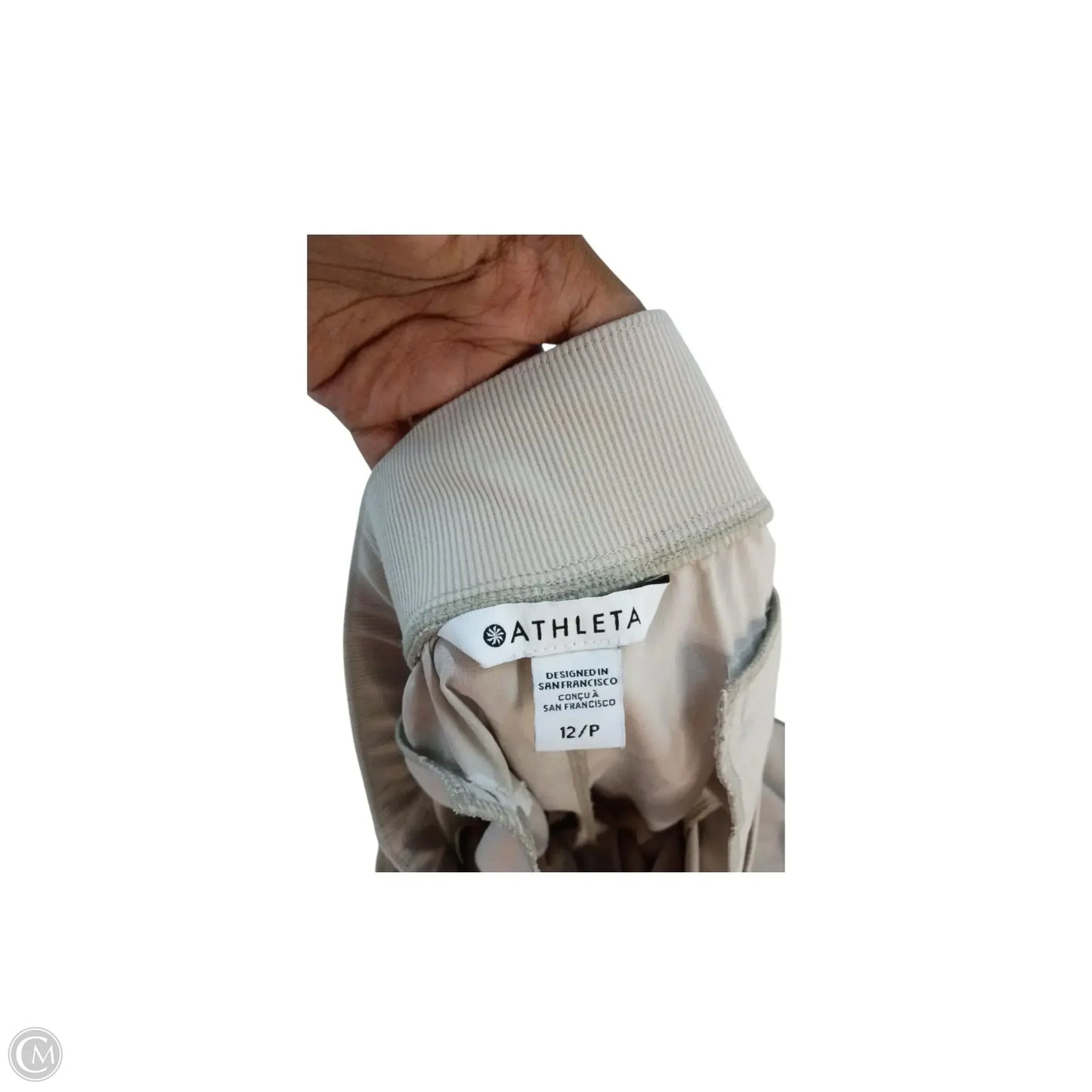 Athletic Pants By Athleta In Tan, Size: S