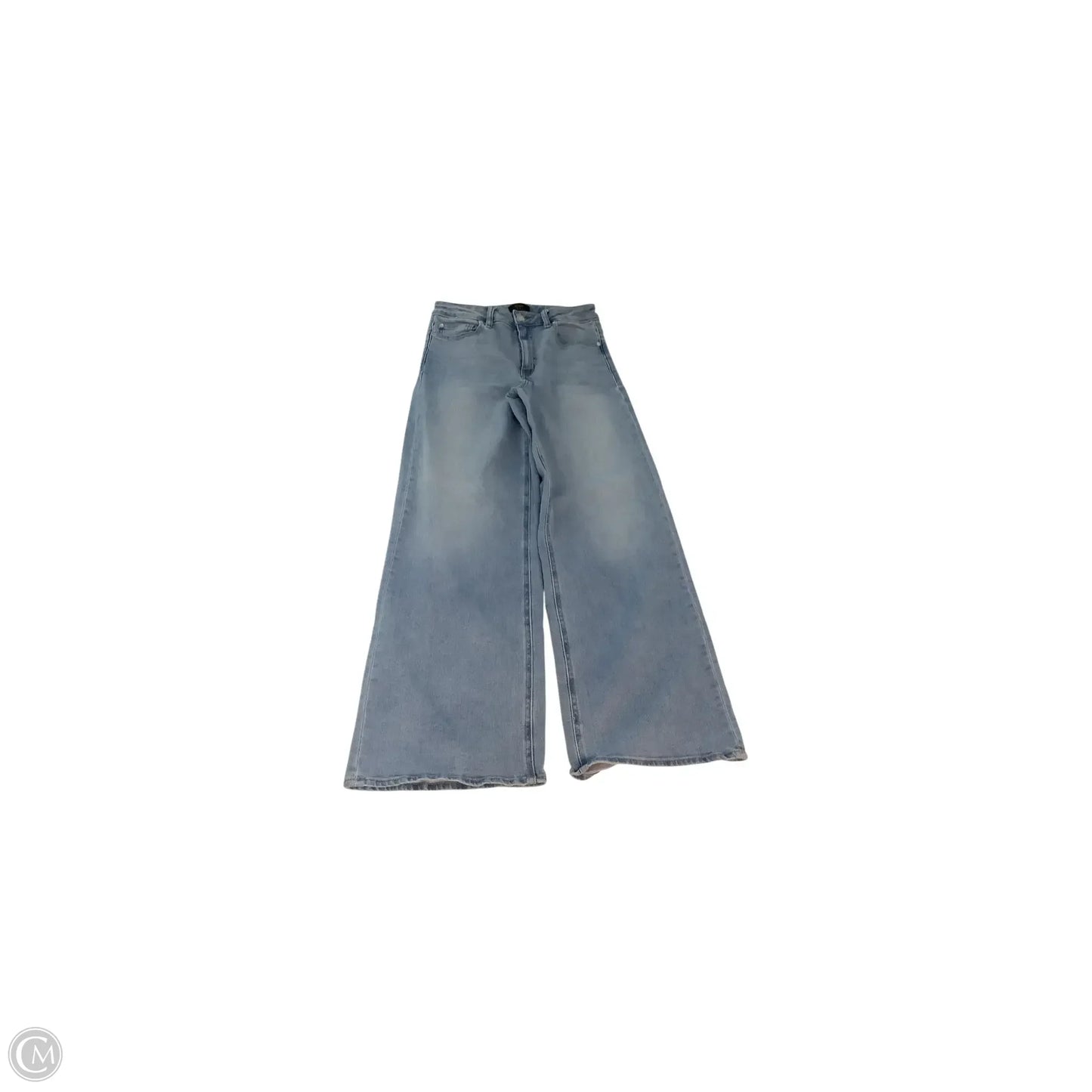 Jeans Wide Leg By Quince In Blue Denim, Size: 6