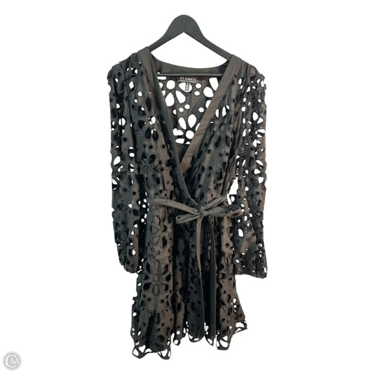 Dress Casual Midi By Eloquii In Black, Size: 20