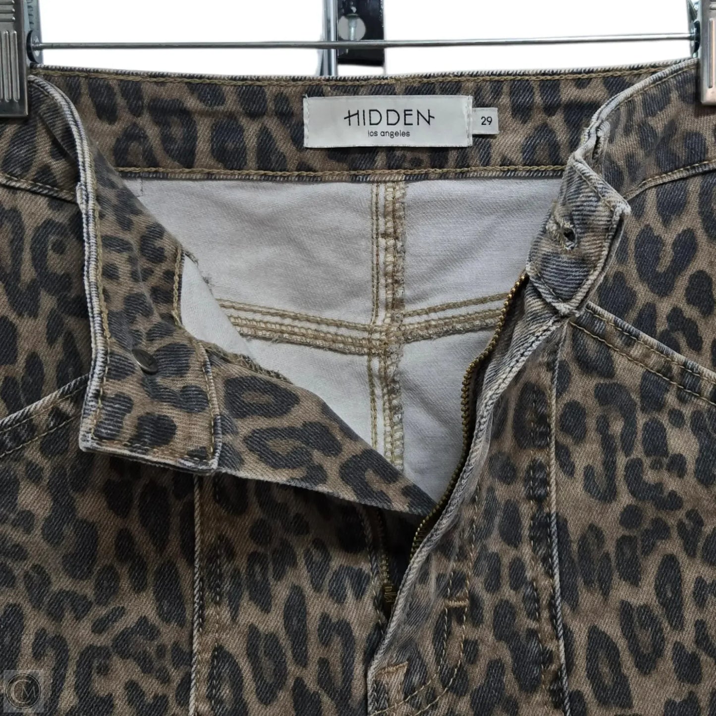Jeans Wide Leg By Hidden In Animal Print, Size: 8