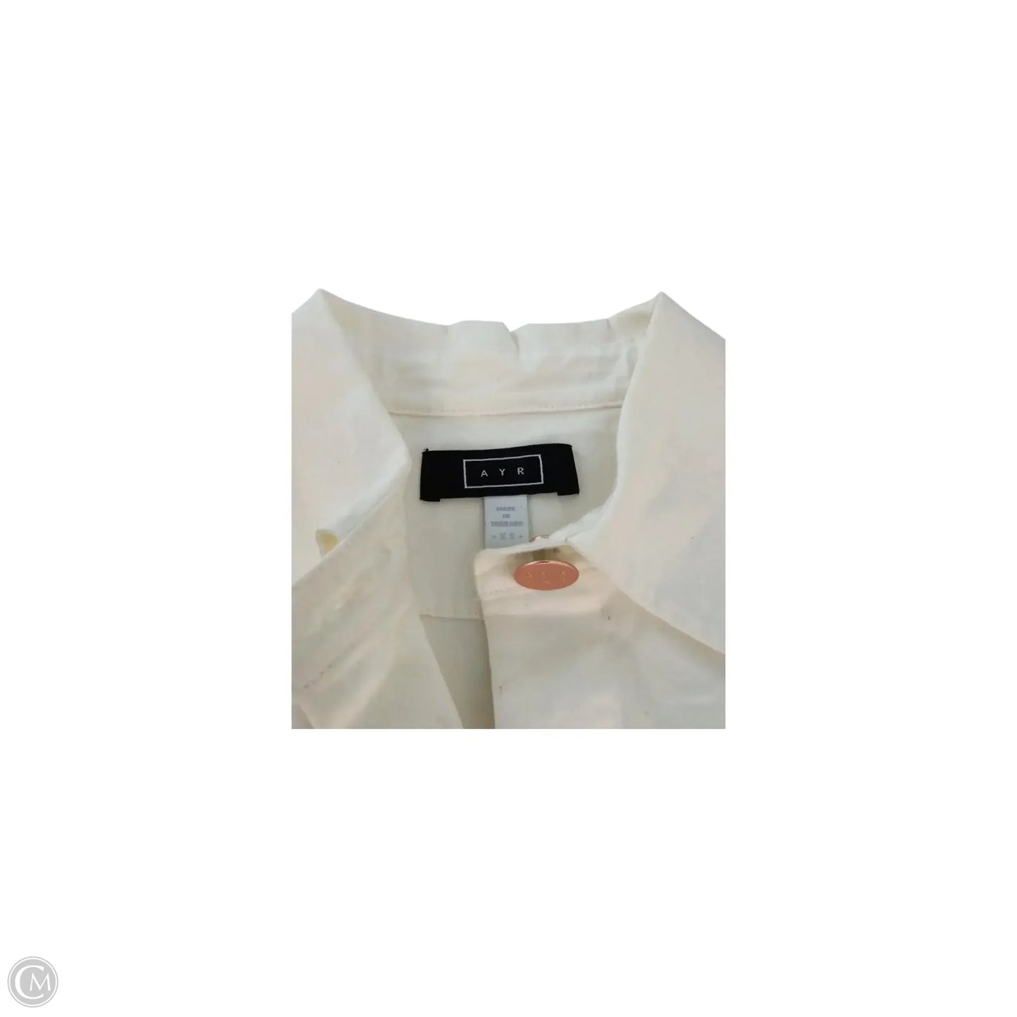 Romper By Clothes Mentor In Cream, Size: Xs