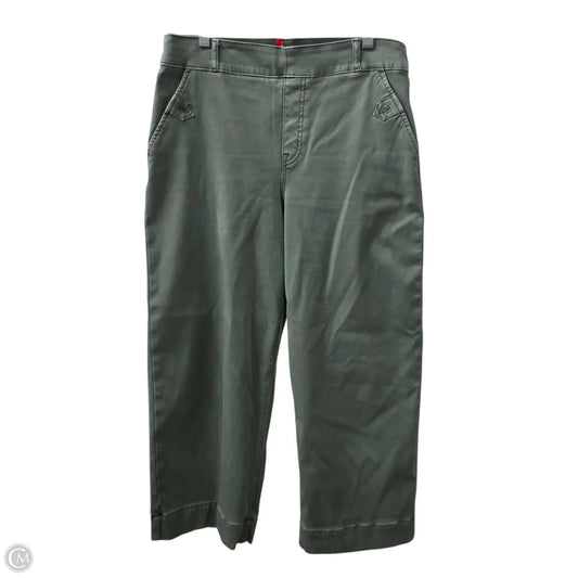 Jeans Wide Leg By Spanx In Green, Size: L