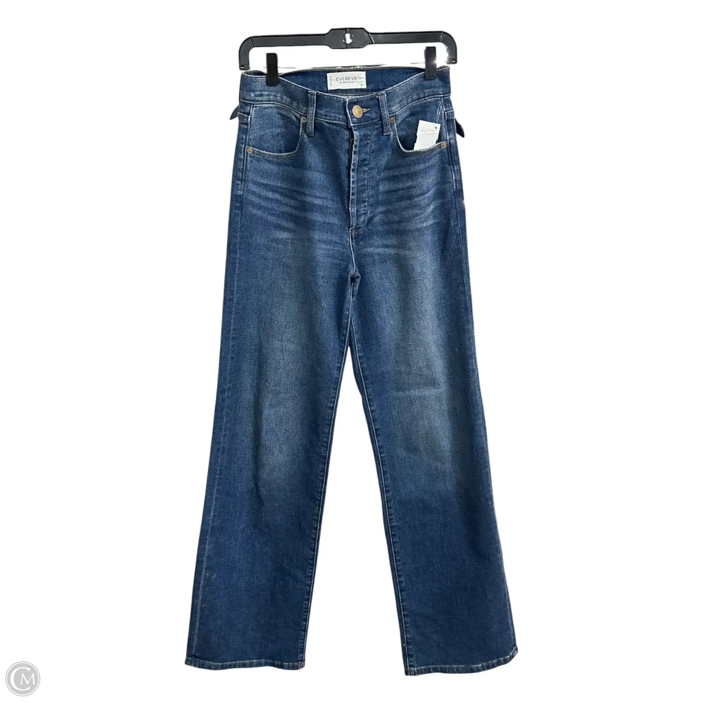 Jeans Wide Leg By Evereve In Blue, Size: 2