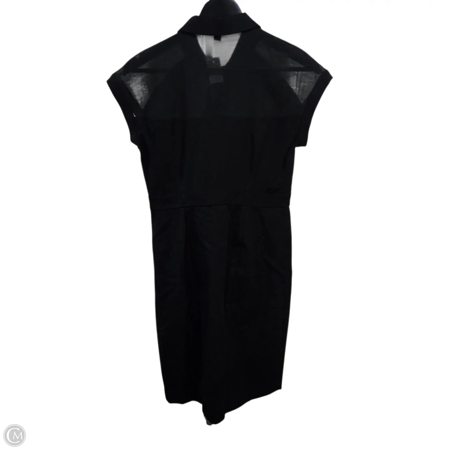 Dress Casual Midi By Ann Taylor In Black, Size: 6p