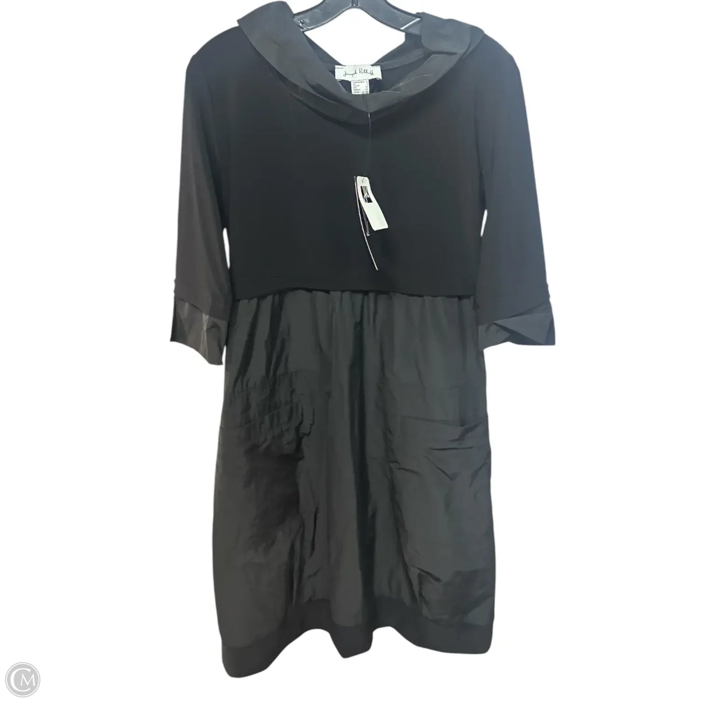 Dress Casual Midi By Joseph Ribkoff In Black, Size: 4
