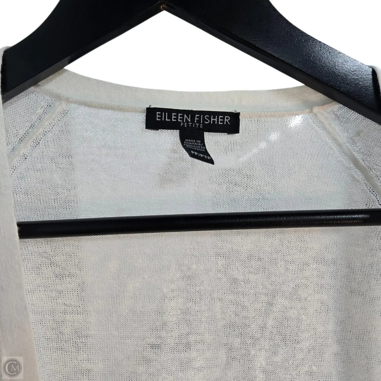 Cardigan By Eileen Fisher In White, Size: Sp