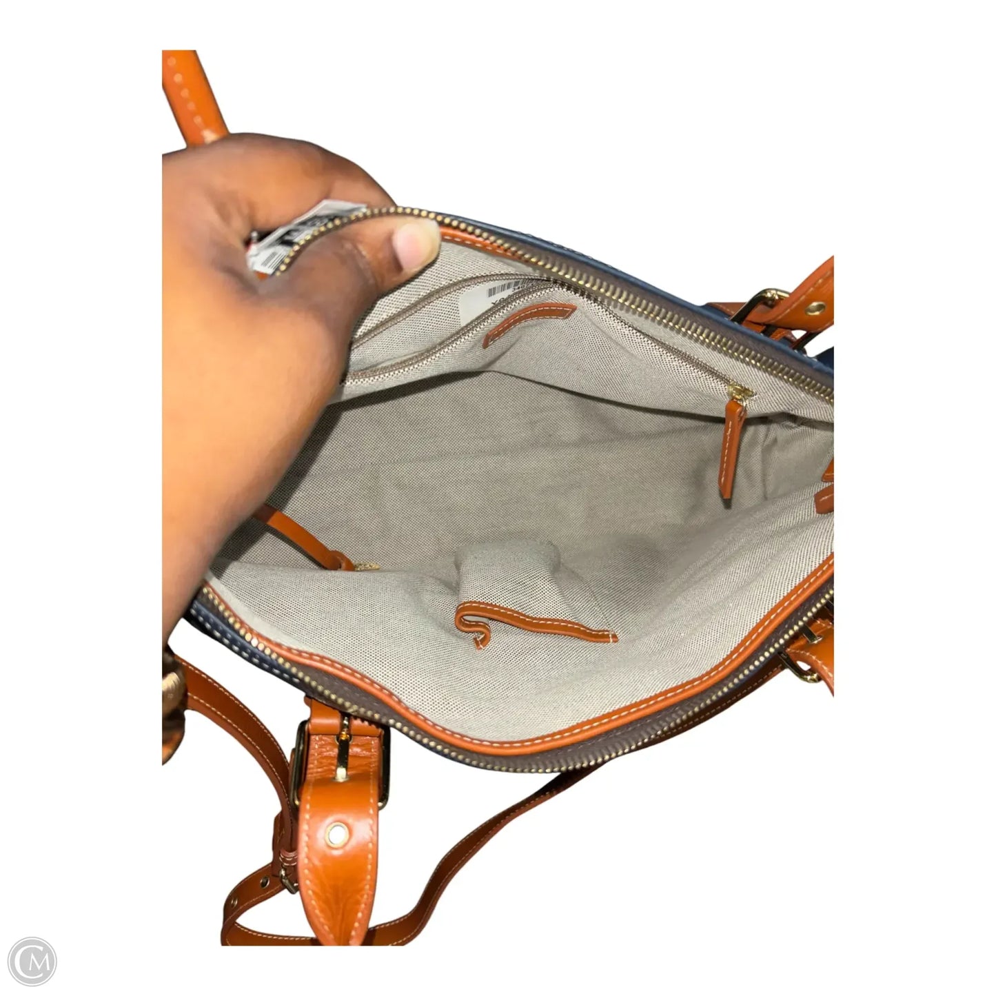 Handbag Designer By Dooney And Bourke, Size: Large