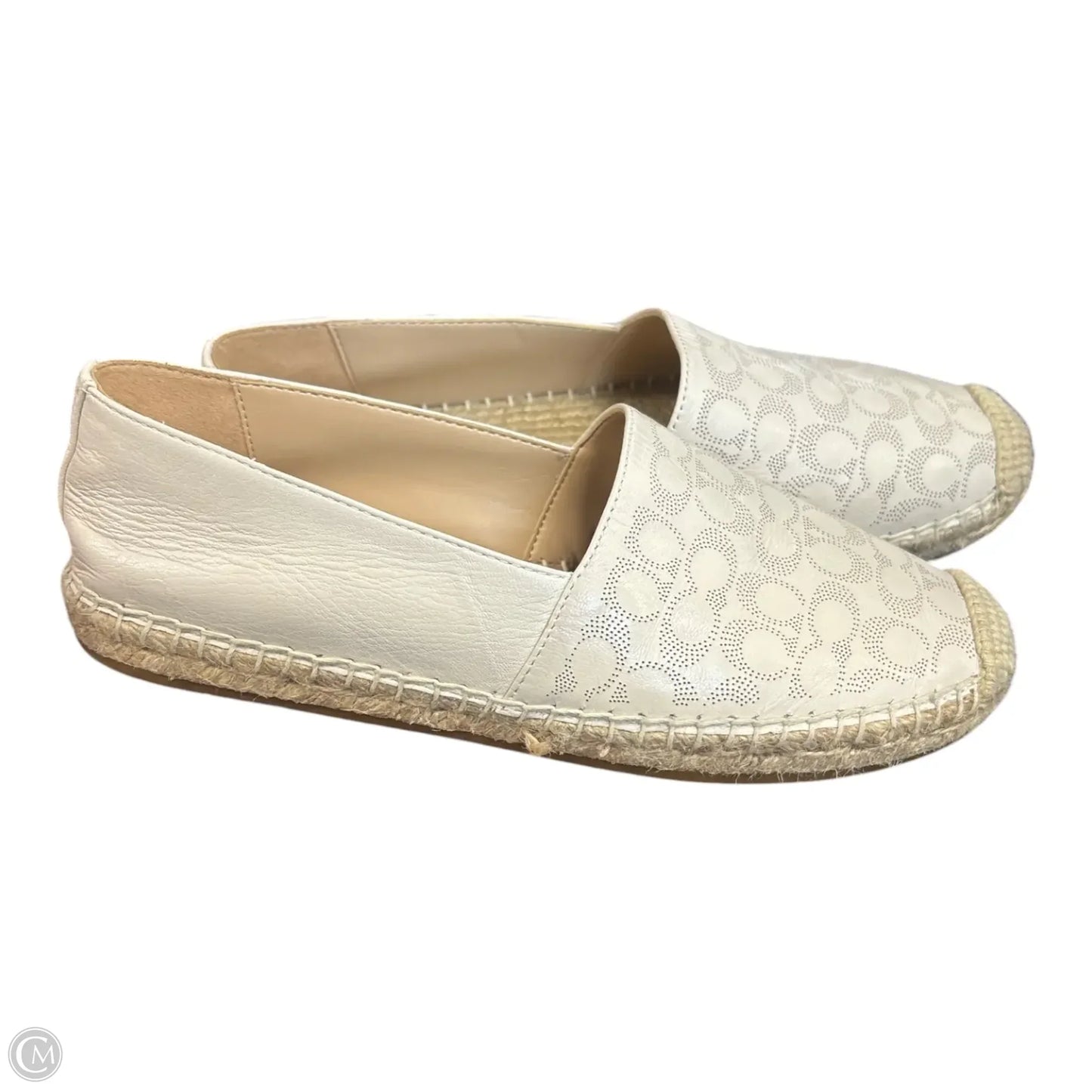 Shoes Designer By Coach In Cream, Size: 6.5
