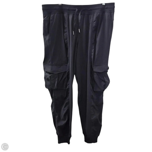 Athletic Pants By Lululemon In Black, Size: Xl