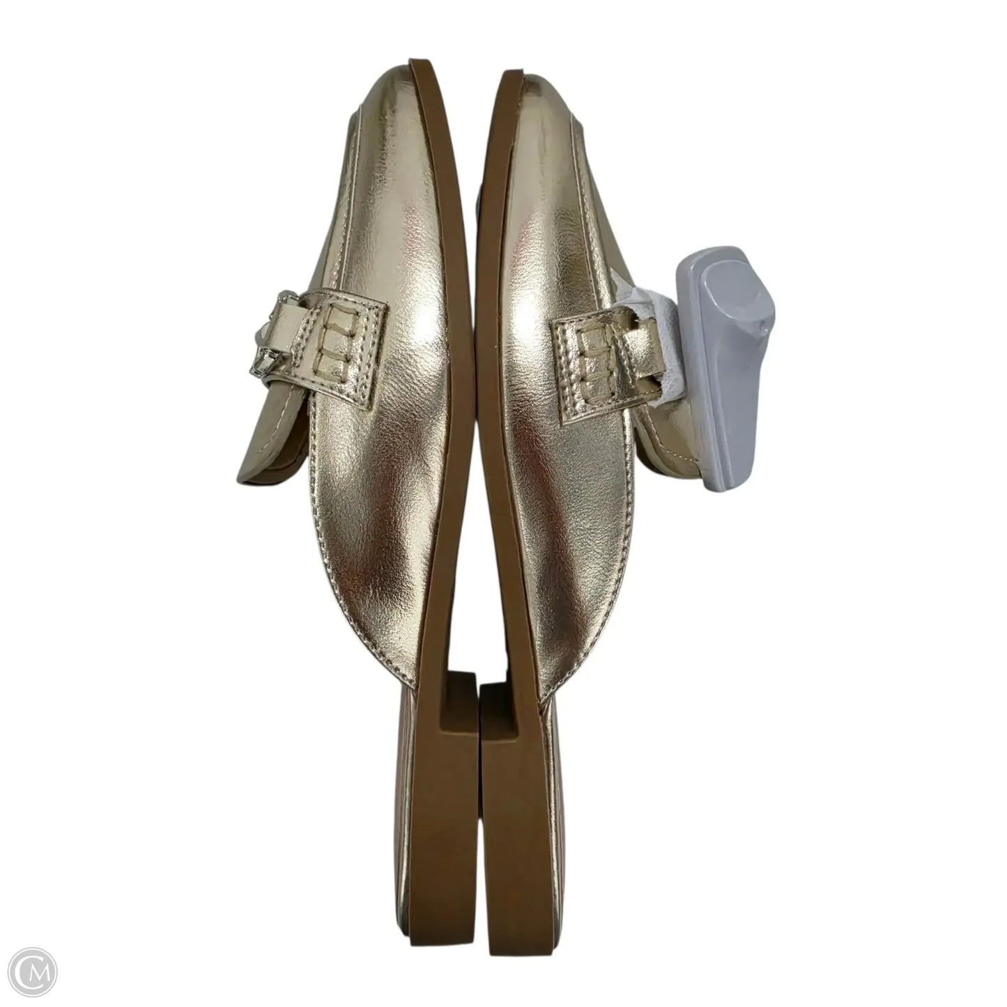 Shoes Flats By Bamboo In Gold, Size: 7.5
