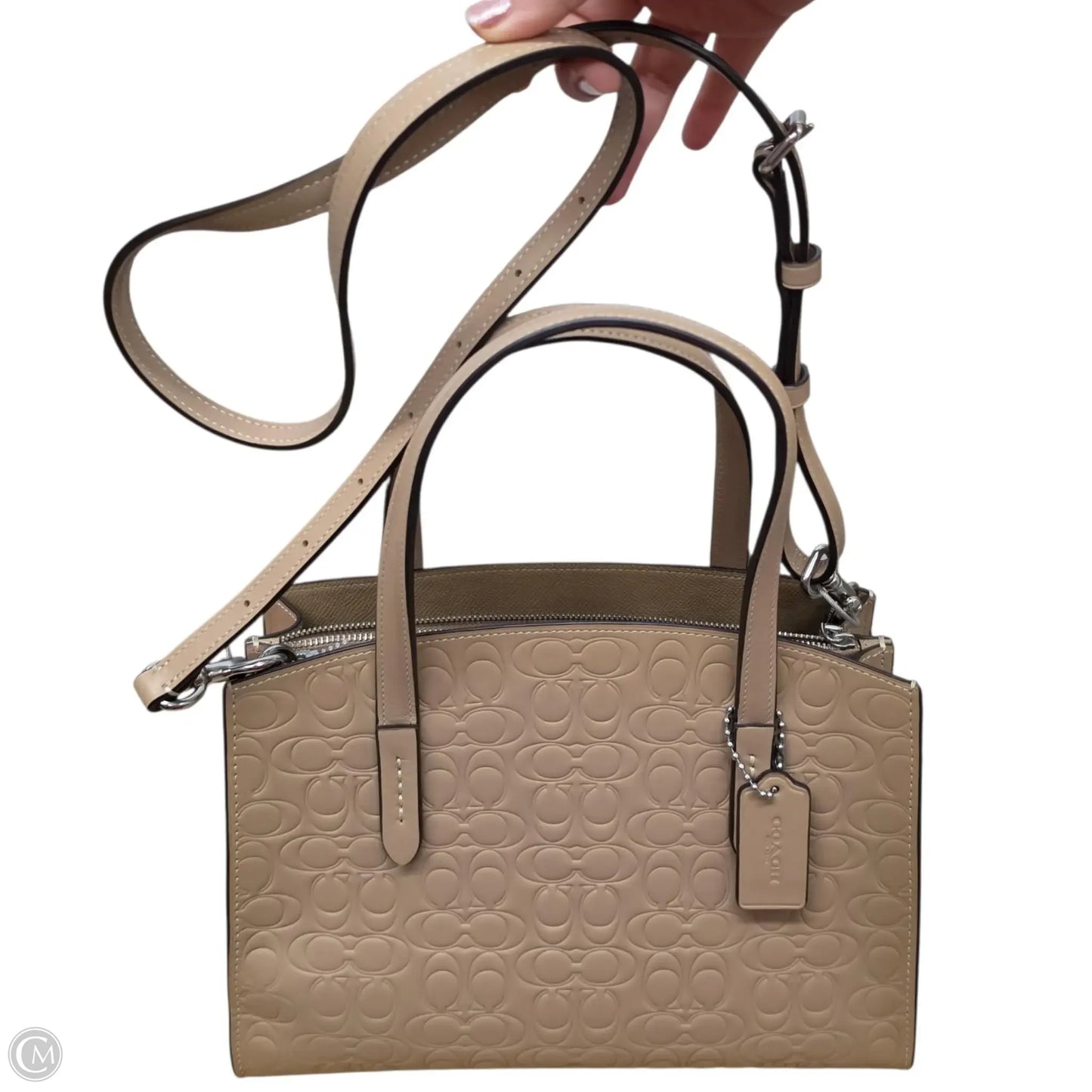 Handbag Designer By Coach, Size: Medium