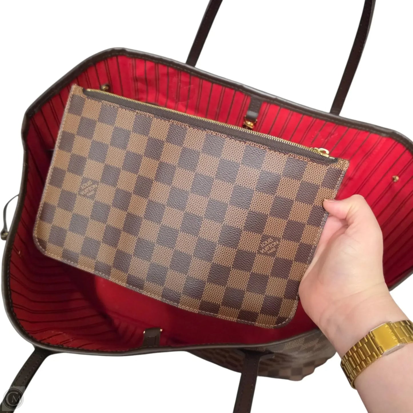 Handbag Luxury Designer By Louis Vuitton, Size: Large