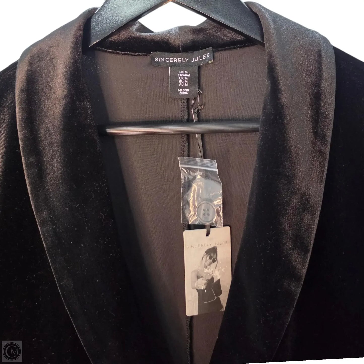 Blazer By Sincerely Jules In Black, Size: M