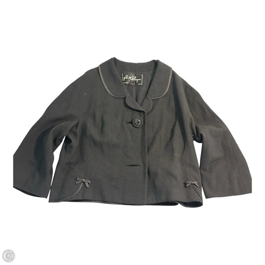 Blazer By JOHN T. SHAYNE In Black, Size: S