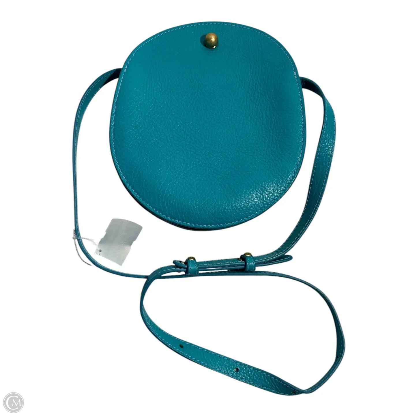 Handbag Leather By Cma, Size: Medium
