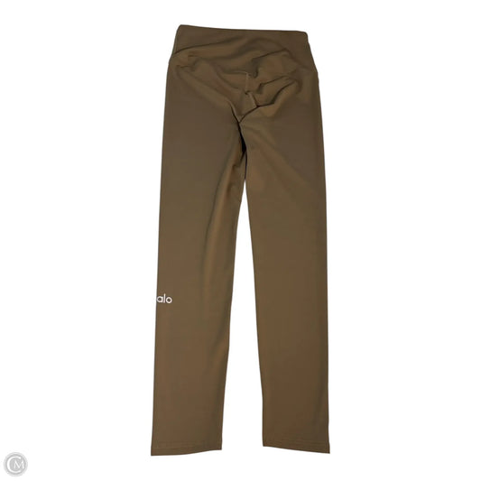 Athletic Leggings By Alo In Tan, Size: Xs