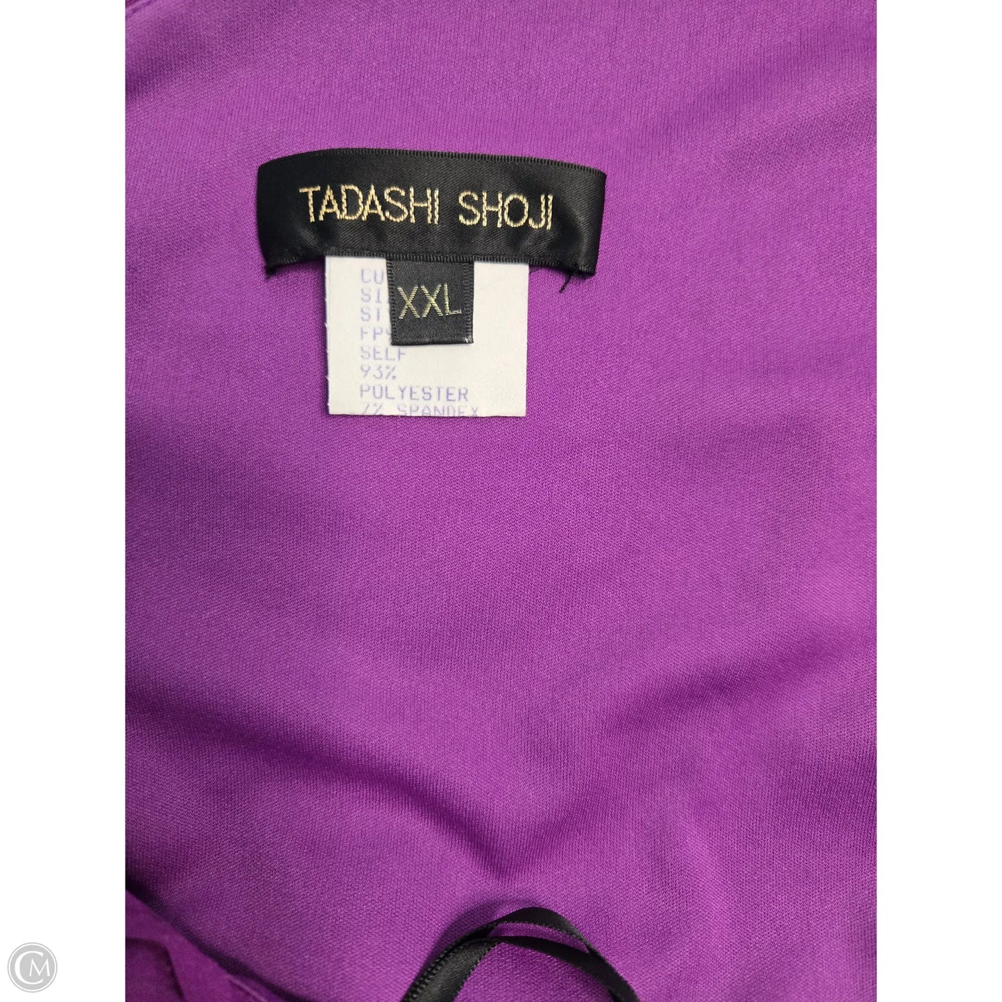 Dress Party Short By Clothes Mentor In Purple, Size: Xxl