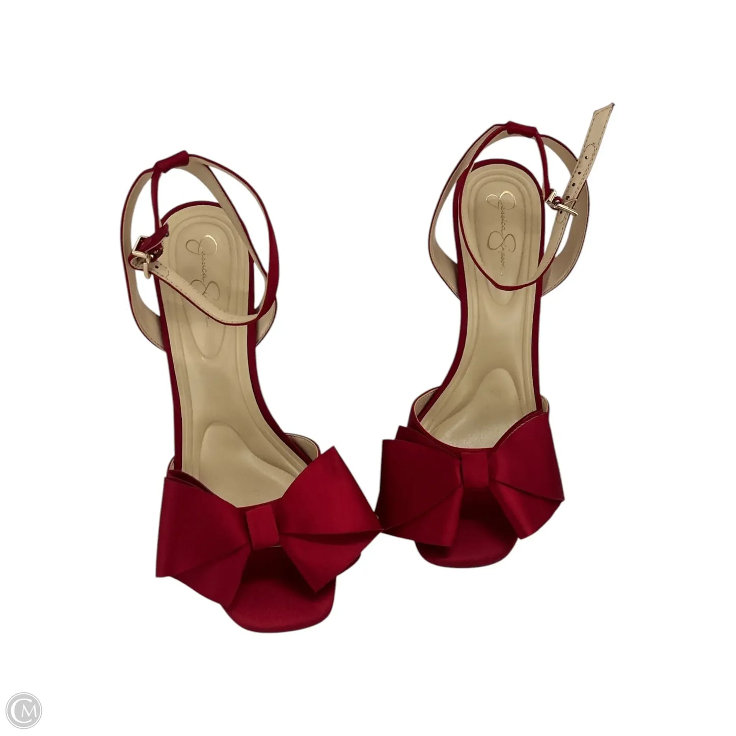 Shoes Heels Stiletto By Jessica Simpson In Red, Size: 9