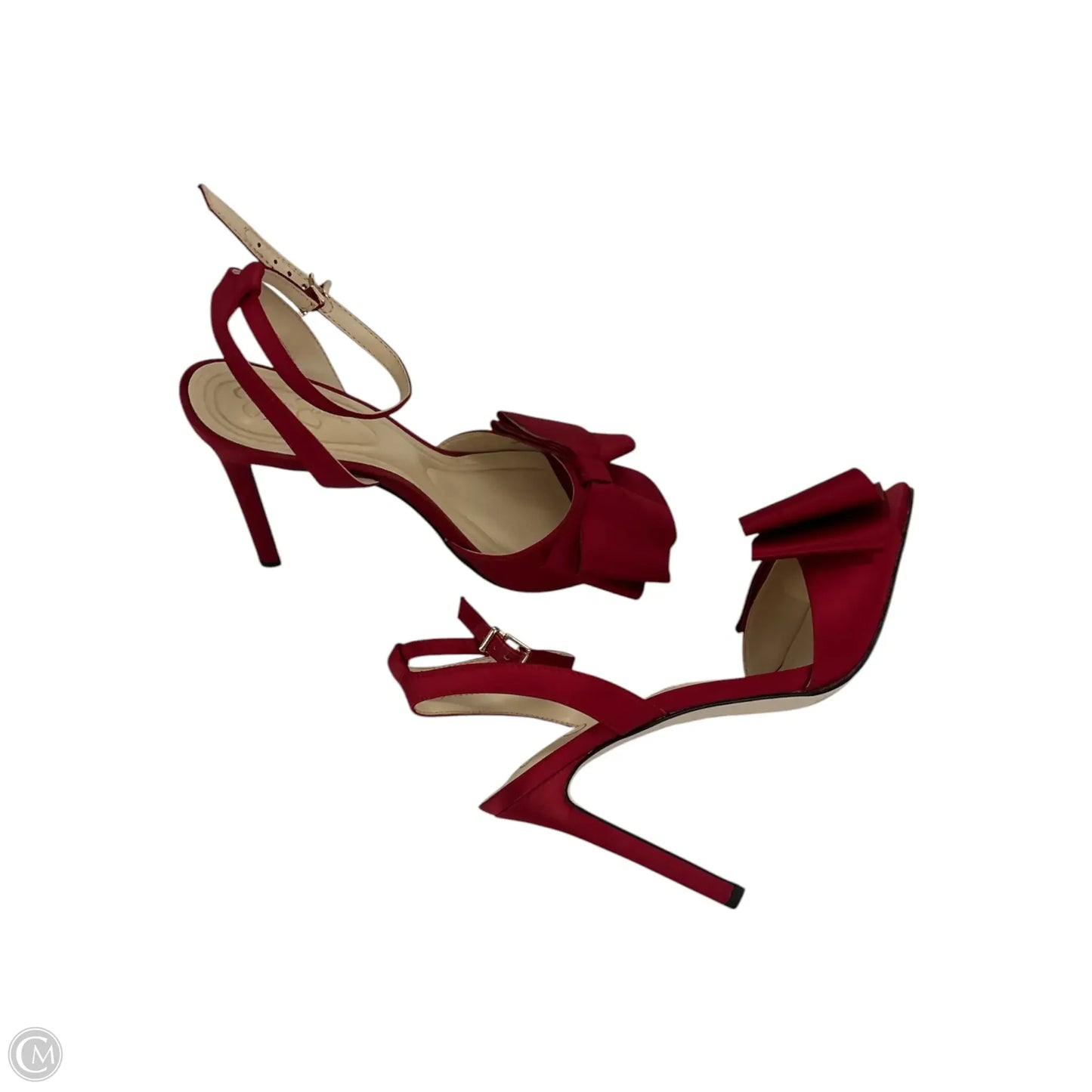 Shoes Heels Stiletto By Jessica Simpson In Red, Size: 9