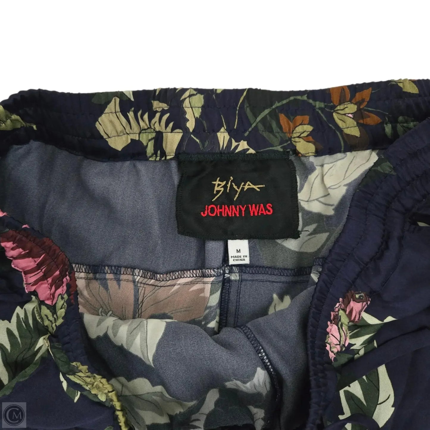 Pants Lounge By Johnny Was In Floral Print, Size: M