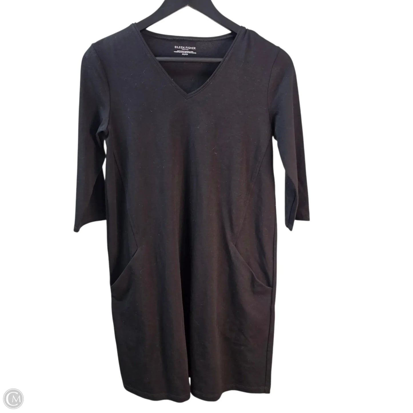 Dress Casual Short By Eileen Fisher In Black, Size: Sp